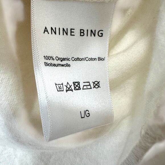 Anine Bing Bing Eagle Los Angeles Graphic Tee Size Large - Picture 5 of 8